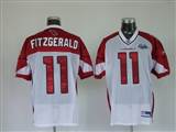 001 Reebok NFL Jerseys Arizona Cardicals 11 Larry Fitzgerald white