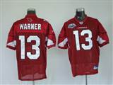 007 Reebok NFL Jerseys Arizona Cardicals 13 Kurt Warner Red