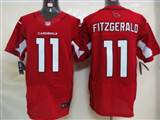 Nike Arizona Cardicals 11 Fitzgerald Red Elite Jerseys