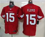 Nike Arizona Cardicals 15 Floyd Red Elite Jerseys