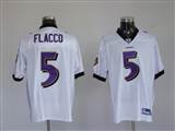 003 Reebok NFL Jerseys Baltimore Ravens 5 Joe Flacco White