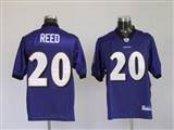 006 Reebok NFL Jerseys Baltimore Ravens 20 Ed Reed Purple