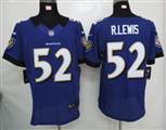 Nike Baltimore Ravens 52 R.lewis Purple Elite Jersey