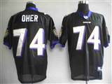 Reebok NFL Jerseys Baltimore Ravens 74# OHER black