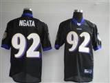 Reebok NFL Jerseys Baltimore Ravens 92# Ngata black