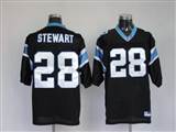 002 Reebok NFL Jerseys Carolina Panthers 28 Jonathan Stewart Black