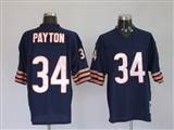 004 Reebok NFL Jerseys Chicago Bears 34 Payton Navy