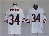 005 Reebok NFL Jerseys Chicago Bears 34 Payton White