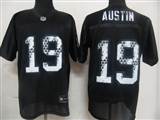 NFL Dallas Cowboys 19 Austin Black United Sideline Jerseys