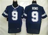 Nike Dallas cowboys 9 Romo Authentic Elite Jersey