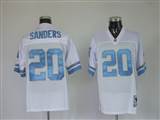 004 Reebok NFL Jerseys Detroit Lions 20 Barry Sanders White