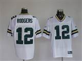 001 Reebok NFL Jerseys Green Bay Packers 12 Aaron Rodgers White