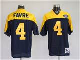 005 Reebok NFL Jerseys Green Bay Packers 4 Favre Yellow&Black