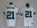 005 Reebok NFL Jerseys Green Bay Packers 21 Charles Woodson White