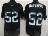 NFL Green Bay Packers 52 matthews Black United Sideline Jersey