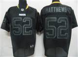 NFL Green Bay Packers 52 matthews Lights Out Black Jersey