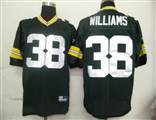 NFL Reebok Jerseys Green Bay Packers 38 Williams Green