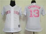 MLB%20Women%20Jerseys%20Boston%20Red%20Sox%2013%20Crawford%20White
