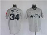 001%20MLB%20Jerseys%20Boston%20Red%20Sox%2034%20David%20Ortiz%20Grey