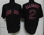 MLB%20Jerseys%20Boston%20Red%20Sox%202%20ELLSBURY%20Black%20Fashion%20Jerseys