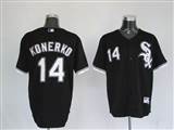 007%20MLB%20Jerseys%20Chicago%20White%20Sox%2014%20Paul%20Konerko%20Black