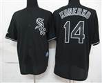 MLB%20Chicago%20White%20Sox%2014%20Paul%20Konerko%20black%20Fashion%20Jerseys