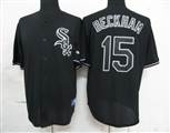 MLB%20Chicago%20White%20Sox%2015%20Beckham%20black%20Fashion%20Jerseys