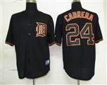 MLB%20Detroit%20Tigers%2024%20Cabrera%20Black%20Fashion%20Jersey