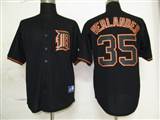 MLB%20Detroit%20Tigers%2035%20Verlander%20Black%20Fashion%20Jersey