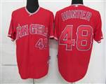 MLB%20jerseys%20Los%20Angeles%20Angels%2048%20Hunter%20Red