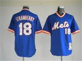 003%20MLB%20Jerseys%20New%20York%20Mets%2018%20Strawberry%20Blue