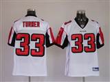 004 Reebok NFL Jerseys Atlanta Falcons 33 Michael Turner White