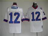 002 Reebok NFL Jerseys Buffalo Bills 12 Jim Kelly White