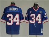 004 Reebok NFL Jerseys Buffalo Bills 34 Thomas Blue