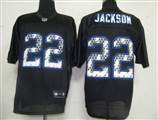 NFL Buffalo Bills 22 Jackson Black United Sideline Jerseys
