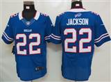 Nike Buffalo Bills 22 Jackson Blue Elite Jersey