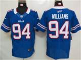 Nike Buffalo Bills 94 Williams Blue Elite Jersey