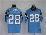 001 Reebok NFL Jerseys Carolina Panthers 28 Jonathan Stewart Blue
