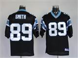 005 Reebok NFL Jerseys Carolina Panthers 89 Steve Smith Black