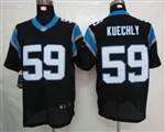 Nike Carolina Panthers 59 Kuechly Black Elite Jersey
