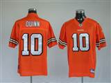 004 Reebok NFL Jerseys Cleveland Browns 10 Brady Quinn Orange