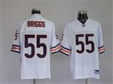 007 Reebok NFL Jerseys Chicago Bears 55 Lance Briggs White