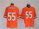 008 Reebok NFL Jerseys Chicago Bears 55 Lance Briggs Orange