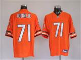 028 Reebok NFL Jerseys Chicago Bears 71 Idonije Orange