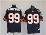 033 Reebok NFL Jerseys Chicago Bears 99 Hampton Navy