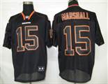NFL Chicago Bears 15 Marshall Lights Out BLACK Jerseys