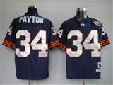 Reebok NFL Jerseys Chicago Bears 34 Payton Navy