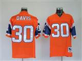 009 Reebok NFL Jerseys Denver Broncos 30 Terrell Davis Orange