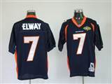 013 Reebok NFL Throwback Jerseys Denver Broncos 7 John Elway Navy