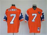 014 Reebok NFL Throwback Jerseys Denver Broncos 7 John Elway Orange